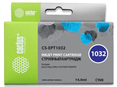 Лот: 24949518. Фото: 1. Картридж_струйный Cactus CS-EPT1032... Картриджи, расходные материалы