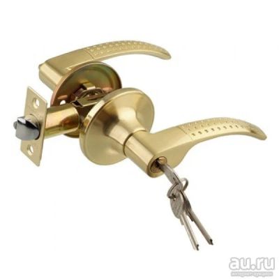 Лот: 13256924. Фото: 1. Защелка TRODOS ЗВ6-01 (золото... Фурнитура, комплектующие