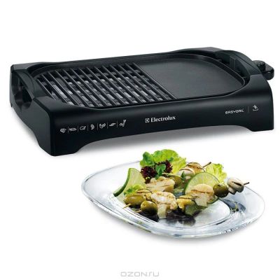 Лот: 4113990. Фото: 1. Электрогриль Electrolux ETG-340. Кухонная