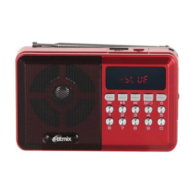 Лот: 25603813. Фото: 1. Радиоприемник Ritmix RPR-002 Red. Тюнеры, радиоприёмники
