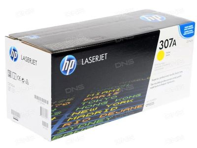 Лот: 15689516. Фото: 1. Картридж желтый HP CE742A для... Картриджи, расходные материалы