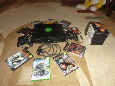 Лот: 1415265. Фото: 1. продам xbox много дисков срочно... Игровые приставки, консоли