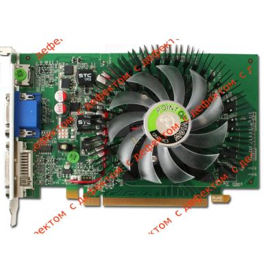 Лот: 17059979. Фото: 1. point of view GT 240 1Gb GDDR3... Видеокарты