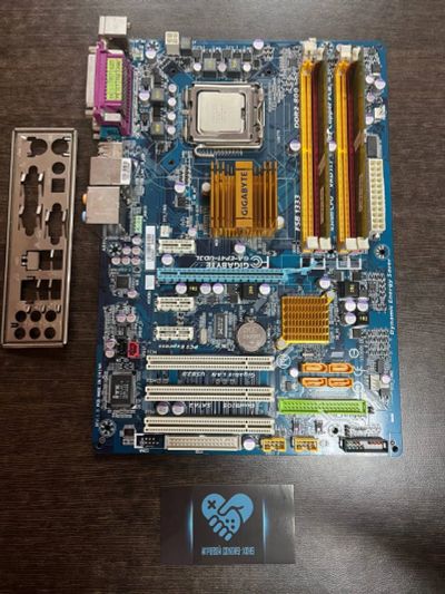 Лот: 16931948. Фото: 1. Комплект Материнская плата GigaByte... Материнские платы