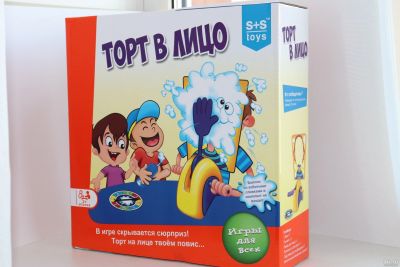 Лот: 13869185. Фото: 1. Настольная игра "Торт в лицо". Детские настольные игры