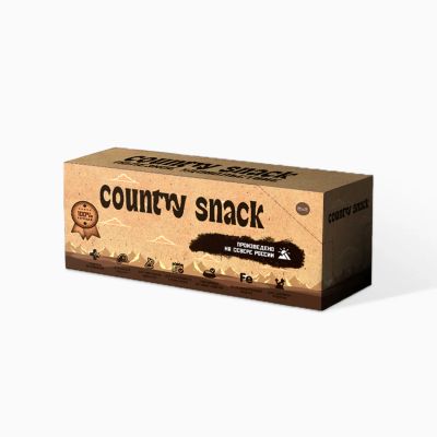 Лот: 24834672. Фото: 1. Country snack пауч для кошек... Корма