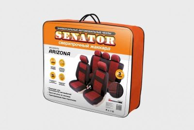 Лот: 18826560. Фото: 1. Чехлы унив. SENATOR ARIZONA жаккард... Чехлы, коврики, оплетки руля