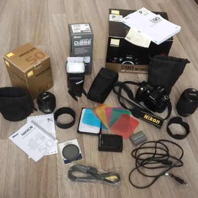 Лот: 10999014. Фото: 1. Комплект фототехники Nikon. Цифровые зеркальные