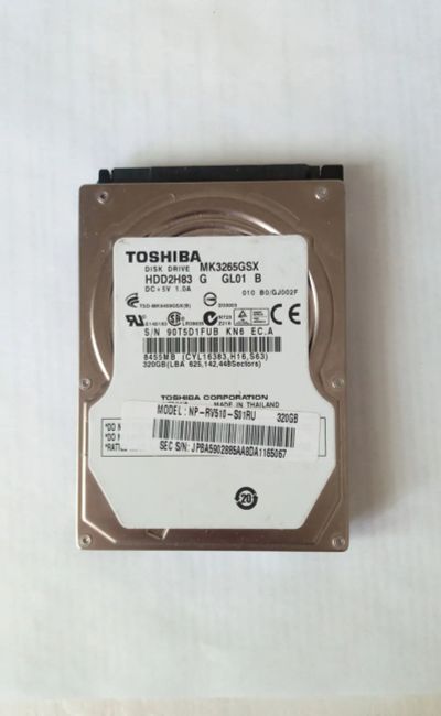 Лот: 21589940. Фото: 1. Жёсткий диск для ноутбука 320... Жёсткие диски (HDD)