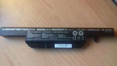 Лот: 11588656. Фото: 1. Аккумулятор для ноутбука W650BAT-6. Аккумуляторы