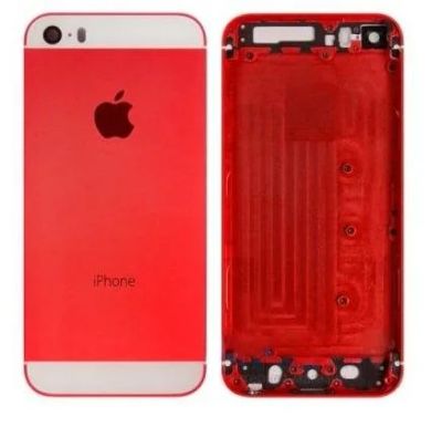 Лот: 9757337. Фото: 1. Корпус для Apple iPhone 5S красный... Корпуса, клавиатуры, кнопки