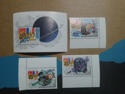 Лот: 18270645. Фото: 1. 1982 г, совместный Советско-Французский... Марки