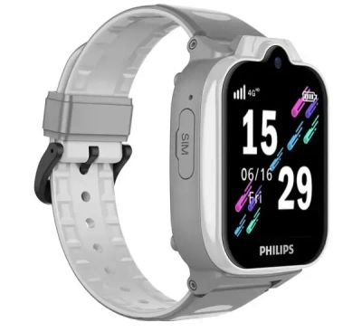 Лот: 22221593. Фото: 1. Часы-телефон Philips W6610 детские... Смарт-часы, фитнес-браслеты, аксессуары