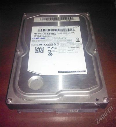 Лот: 1742375. Фото: 1. Жесткий диск 80 Гб SATA Samsung... Жёсткие диски (HDD)