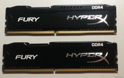Лот: 8654152. Фото: 1. Kingston HyperX 2400Mhz 2x4Gb. Оперативная память