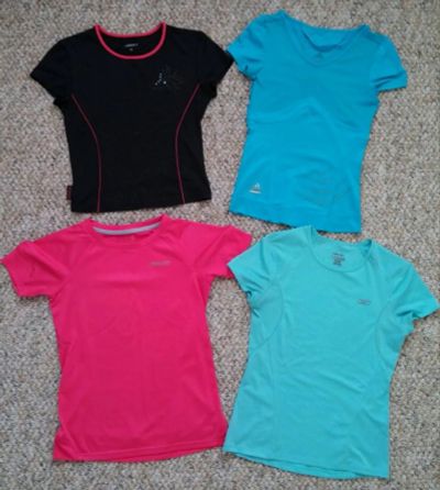 Лот: 7549807. Фото: 1. 4 спортивные футболки (Adidas... Топы, майки