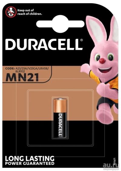 Лот: 18299695. Фото: 1. Батарейка MN21 Duracell | в наличие... Батарейки, аккумуляторы, элементы питания