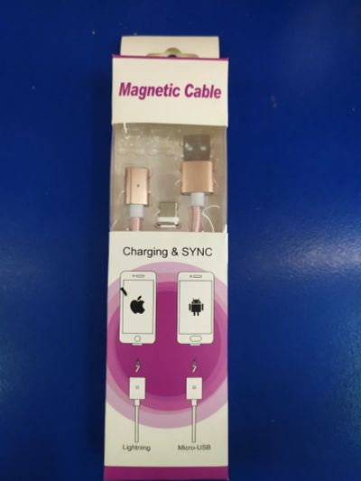 Лот: 17132325. Фото: 1. Кабель c магнитным разъемом usb-type-c. Дата-кабели, переходники