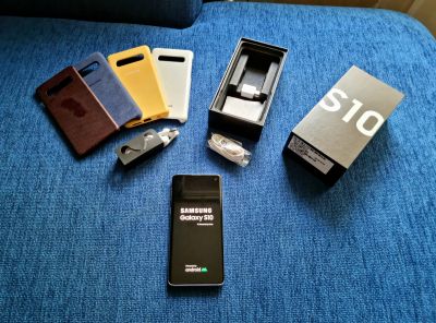 Лот: 18884795. Фото: 1. Смартфон Samsun Galaxy S10 SM-G973F. Смартфоны