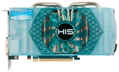Лот: 5486377. Фото: 1. 1Gb HIS HD 6850 IceQ 256 bit Разогнанная... Видеокарты