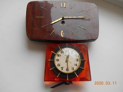 Лот: 15642006. Фото: 1. часы ссср на запчасти 2 шт лотом... Запчасти, инструмент для ремонта