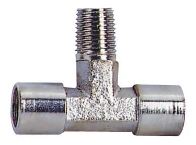 Лот: 16693045. Фото: 1. Переходник T - 1/4''FFM (блистер... Пневмоинструмент