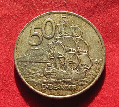 Лот: 19960488. Фото: 1. Новая Зеландия 50 центов, 2003... Австралия и Океания