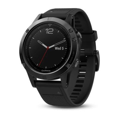 Лот: 12723940. Фото: 1. Garmin Fenix 5 Black/Black GPS... Оригинальные наручные часы