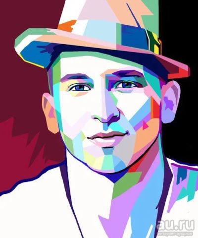 Лот: 13268867. Фото: 1. потрет в стиле WPAP. Произведения