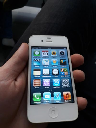 Лот: 11209213. Фото: 1. IPhone 4s ios 6. Смартфоны