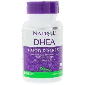 Лот: 12666576. Фото: 1. DHEA от Natrol 50мг. 60 табл... Спортивное питание, витамины