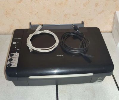 Лот: 22516383. Фото: 1. МФУ Epson Stylus CX4300. Картриджи, расходные материалы