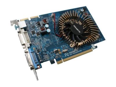 Лот: 10528253. Фото: 1. Видеокарта Gigabyte ATI RadeOn... Видеокарты