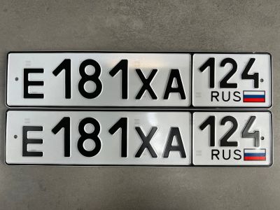 Лот: 20399737. Фото: 1. Продам гос.номер Е 181 ХА 124. Госномера