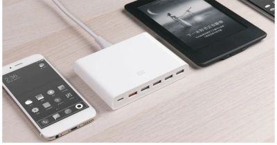 Лот: 11362361. Фото: 1. USB-хаб Xiaomi Mi Charger 6 USB... USB хабы