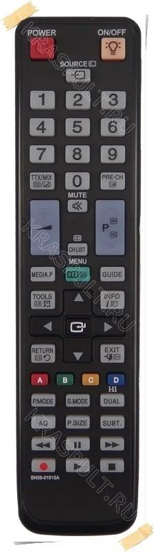 Лот: 15903273. Фото: 1. Пульт SAMSUNG BN59-01015A. Пульты ДУ