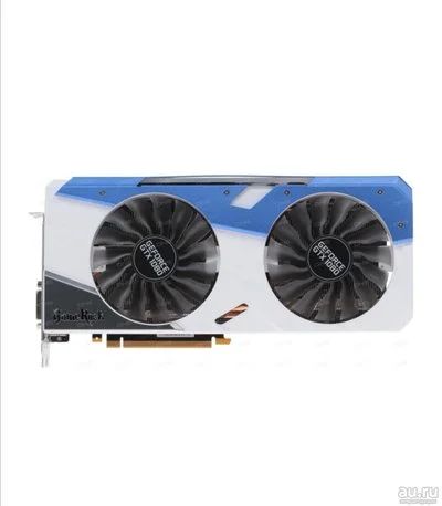 Лот: 17984018. Фото: 1. Видеокарта palit gtx1080 game... Видеокарты