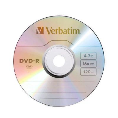 Лот: 11285753. Фото: 1. Диск Verbatim dvd-r 4.7gb. CD, DVD, BluRay