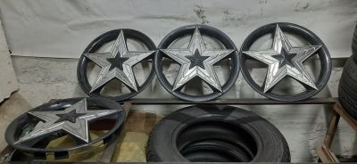 Лот: 20354003. Фото: 1. Колпаки на штамповку R14 Star. Колпаки