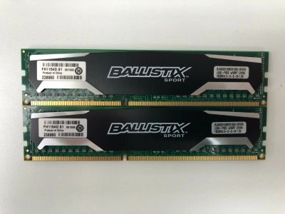 Лот: 16671327. Фото: 1. Оперативная память DDR3 Crucial... Оперативная память