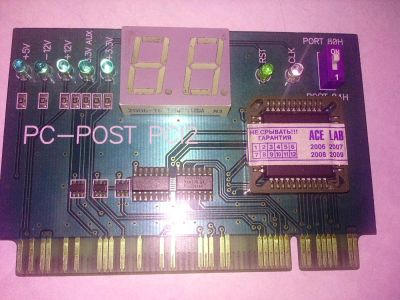 Лот: 6835455. Фото: 1. Плата-тестер PC-POST PCI-2. Другое (сетевые устройства)