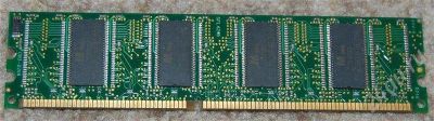 Лот: 406125. Фото: 1. Память 256 Мб PC2100 DDR-DIMM. Оперативная память