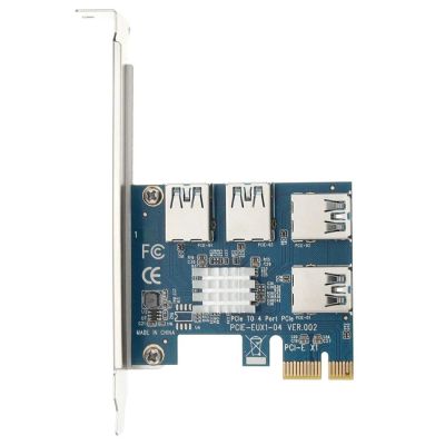 Лот: 10929344. Фото: 1. Контроллер Riser Card PCI-E 1X... Платы расширения, контроллеры, доп. порты