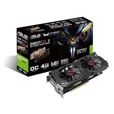 Лот: 11107805. Фото: 1. Видеокарта Asus GeForce GTX 970... Видеокарты
