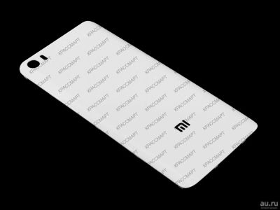 Лот: 8720292. Фото: 1. Задняя крышка Xiaomi Mi5 - Белая... Корпуса, клавиатуры, кнопки
