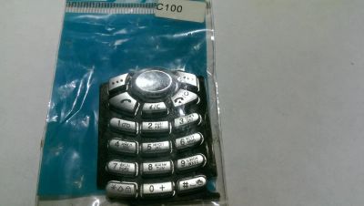 Лот: 6815680. Фото: 1. Клавиатура Samsung c100 (самсунг... Корпуса, клавиатуры, кнопки