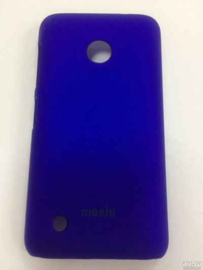 Лот: 10343795. Фото: 1. Чехол Nokia 530 Пластик Синий... Чехлы, бамперы