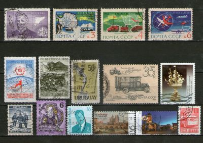 Лот: 19685689. Фото: 1. Лот Марки Мира (7). Марки