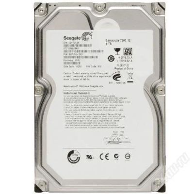 Лот: 1268439. Фото: 1. Seagate ST31000524AS 1TB SATA... Жёсткие диски (HDD)