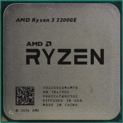 Лот: 18596851. Фото: 1. Процессор AMD Ryzen 3 2200GE. Процессоры